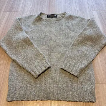 [ 스코틀랜드제 ] C.E. Forsyth 핸드메이드 울 스웨터