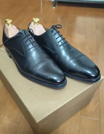 SCOTCH GRAIN 스코치그레인 스트레이트 팁 블랙 26.5cm