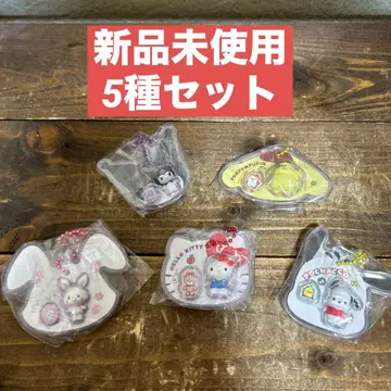 산리오 캐릭터즈 패키지 참&초코볼 참 5종 세트