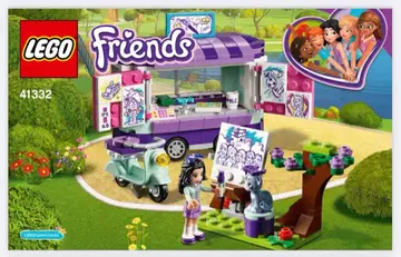 LEGO Friends 아트 스튜디오 41332