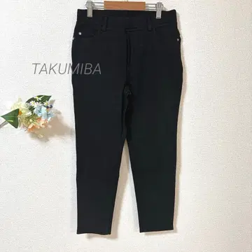 03 타쿠미바 슬랙스 슬림핏 허리밴딩 히요코 심플