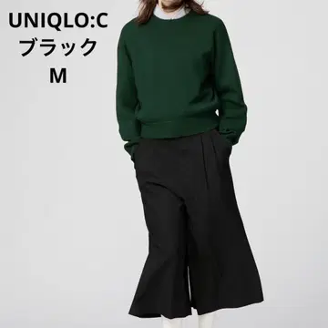 UNIQLO:C 유니클로 씨 큐롯 M 블랙