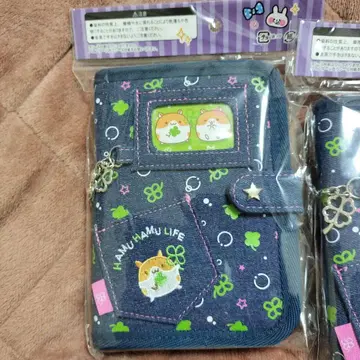 헤이세이 데님 바인더 햄스터 씰북 모자 꽁지 드롭씰