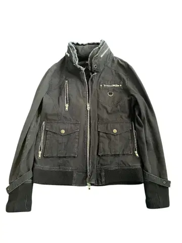 archive jacket 00s y2k 그런지 더블 지퍼 자켓