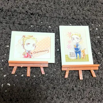 헤타리아 Ani-Art 미니 캔버스 아크릴 스탠드 독일