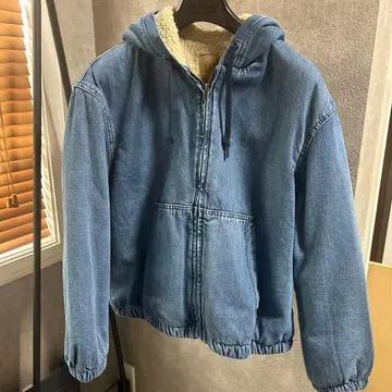 GAP 플리스 라이닝 데님 자켓 S