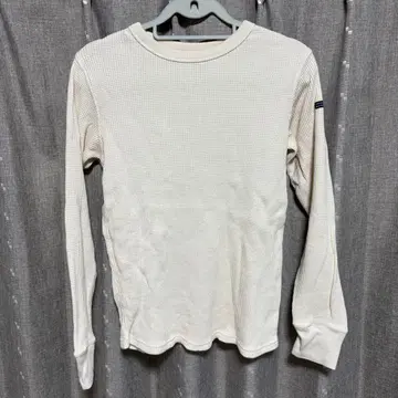 y123110 In crewsive 니트 스웨터 와플 원단 S