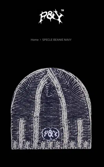 PUNKANDYO P&Y 스페클 비니 네이비