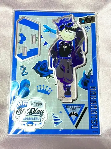 오소마츠 6쌍둥이 6쌍둥이 벌스데이 25 아크릴 스탠드 아크스타 카라마츠