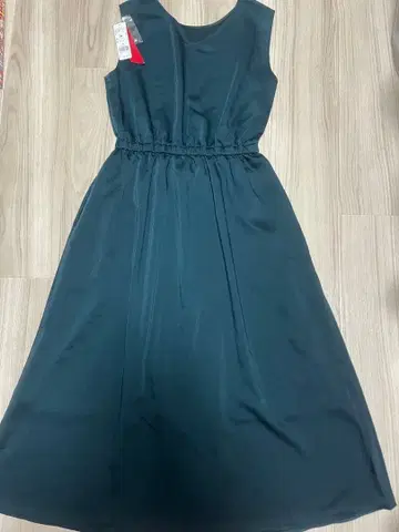 GLOBAL WORK 슬리브리스 원피스 L 사이즈 미사용 택 포함