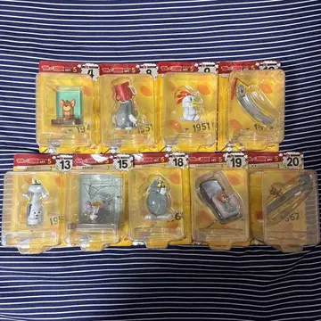 톰과 제리 happy 복권 A상 피규어 15 19 20 타피 9종