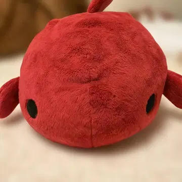 빨간 금붕어형 봉제 인형 중형