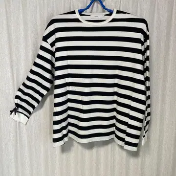 Graphpaper 스트라이프 긴팔 티셔츠