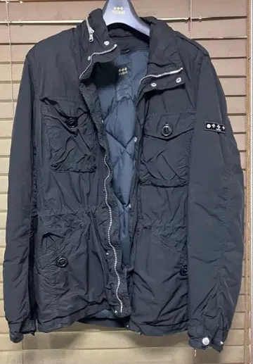 TATRAS 블랙 사파리 다운 자켓