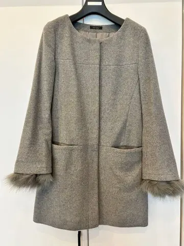 Duras Ambient 그레이 롱 코트