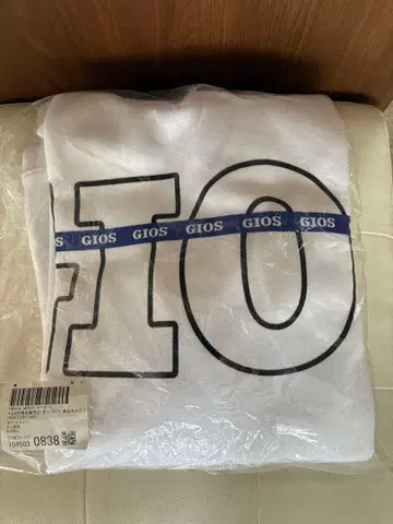 [ 새상품 미사용 ] GIOS 화이트 후드티