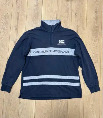 캔터베리 하프 지퍼 트레이닝복