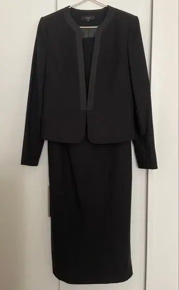 블랙 포멀 프론트 오픈 세탁 가능 9호 Lurco