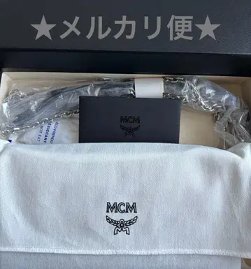 MCM 체인 지갑 mcm 지갑 블랙 블랙 MCM