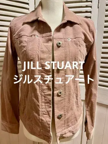 질스튜어트 핑크 코듀로이 자켓