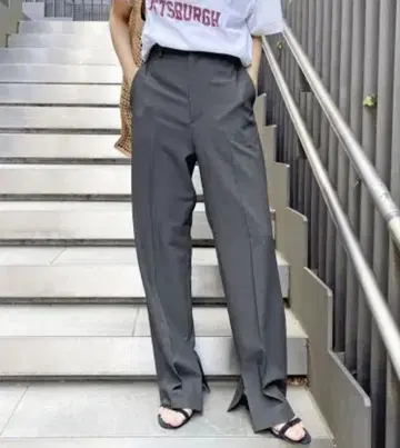 하이브리드 스트레이트 팬츠