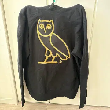 OVO octobersveryown 올빼미 로고 블랙 후드티