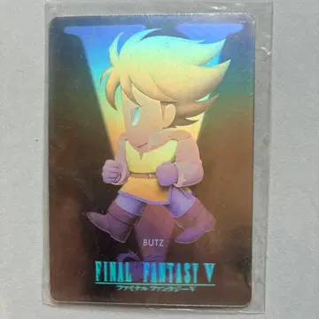 FINAL FANTASY V 바츠 홀로그램 카드