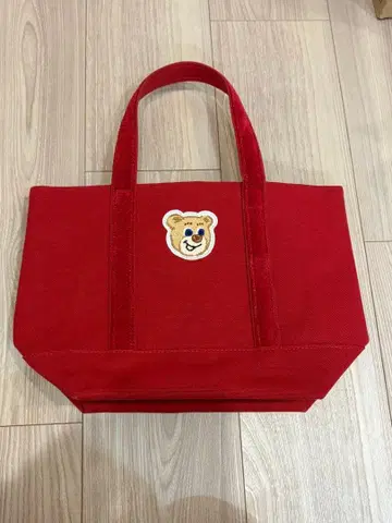LOVERARY BY FEILER 페이러 토트백 레드 베어