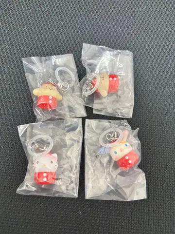 산리오 딸기 메지루시 액세서리 키티 폼폼푸딩 우사하나