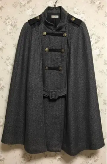 나폴레옹 망토풍 코트 axes femme