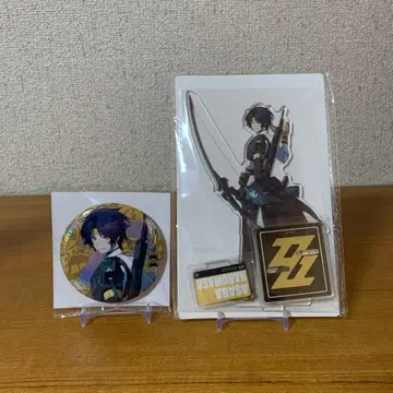 GIGO 한정판 젠레스 존 제로 아크릴 스탠드 캔뱃지 아사바 유마