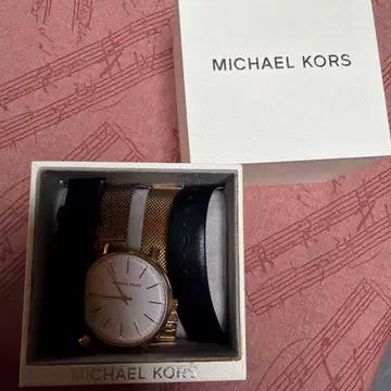MICHAEL KORS 골드 아날로그 손목시계