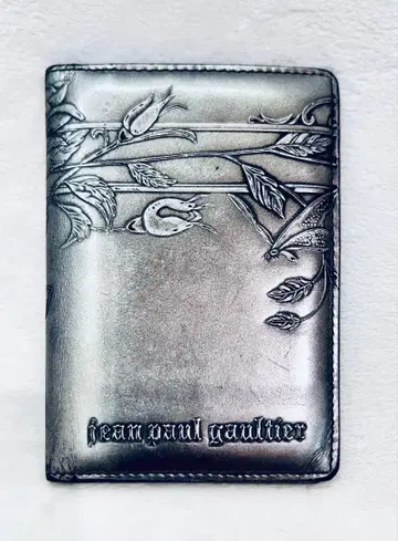 장 폴 고티에 뉴 로즈 이단 접이식 카드 케이스