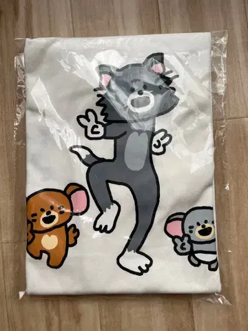 톰과 제리 해피 복권 B상 콜라보 티셔츠