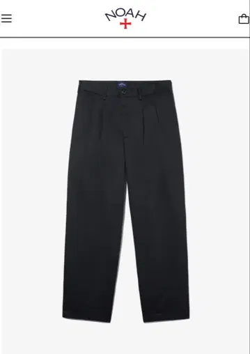 NOAH 트윌 더블 플리츠 팬츠