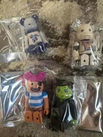 익명 배송 베어브릭 51 검은 수염 위키드 패턴 애니플렉스