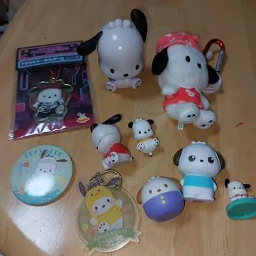 포차코 키링 세트 약 10cm