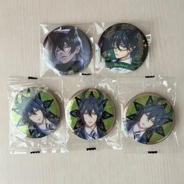 기숙사복 캔뱃지 컬렉션 캔뱃지 말레우스 트위스테 AGF 애니메이션 5점