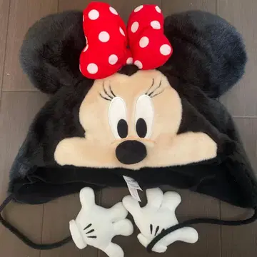 미니 마우스 귀도리 모자