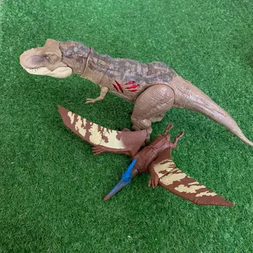 쥬라기 공원 데미지 T-렉스 프테라노돈 2체 세트