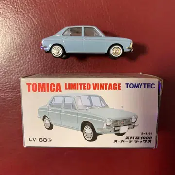 토미카 리미티드 스바루 1000 슈퍼 디럭스 LV-63b