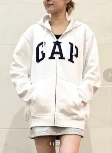 GAP 후드티 화이트
