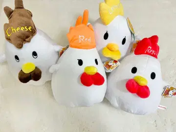 카라아게쿤 M 사이즈 봉제 인형 레귤러 레드 치즈 레몬