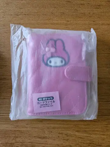 미개봉 새상품 산리오 마이멜로디 미니 퀼트 카드 케이스 미니어처 핑크