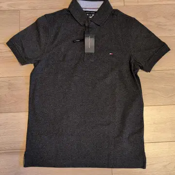 [새상품] Tommy Hilfiger 다크 그레이 피케 셔츠