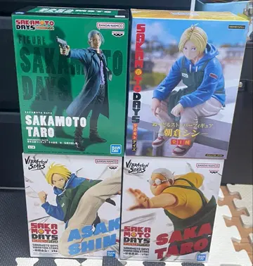 SAKAMOTO DAYS 사카모토 타로 아사쿠라 신 피규어 세트