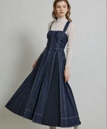 CASA FLINE 데님 원피스