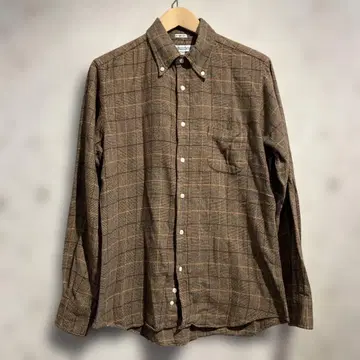 미국제 INDIVIDUALIZED SHIRT 체크 무늬 플란넬 셔츠