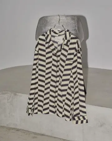 TODAYFUL 지오메트릭 파자마 셔츠