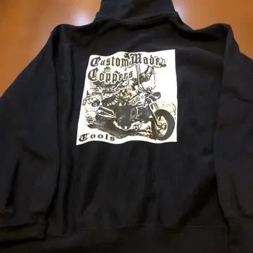 Custom Made Coppers 블랙 후드티 XL 사이즈